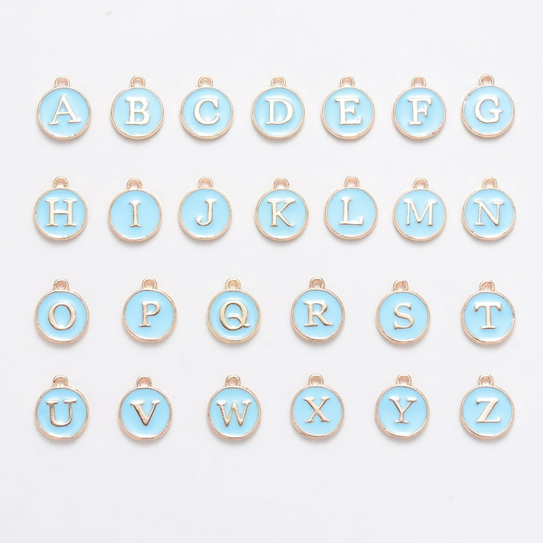 Letter Charms Jewelry Making, Letters Charms Necklaces