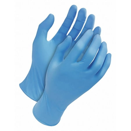 

Bdg Disposable Gloves Blue Nitrile L PK100 88-1-7800-L
