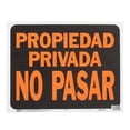 thumbnail image 1 of Letrero Propiedad Privada Plástico 47X3 Cm, 1 of 3