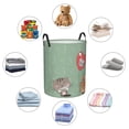 thumbnail image 6 of Laundry Basket Organizer Collapsible -Cats Gift Valentine Dirty Clothes Hamper for Bathroom Kids Girls Boys Laundry Hamper Small, 6 of 8