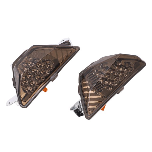 Señal de giro Delantera LED BuyWeek Indicador de giro delantero LED para motocicleta ultra sensible