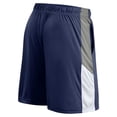 thumbnail image 3 of Men's Profile Navy/Gray Milwaukee Brewers Team Shorts, 3 of 3