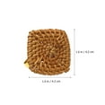 thumbnail image 2 of 2Pcs Rustic Napkin Rings Rattan Napkin Rings Woven Napkin Rings Napkin Holders, 2 of 7