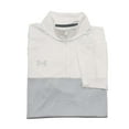 thumbnail image 3 of Under Armour Men's Locker Jacquard Quarter Zip Shirt, White \ Black,L - US, 3 of 4