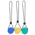thumbnail image 2 of Keenso 3x Exercise Grip Ball Hand Finger Squeeze Strength Trainer Stress Relief NEW, 2 of 8