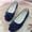 Dark Blue, variant on Womens Ballet Flats Shoes Summer Trendy Solid Color Poinet Toe Flats Comfortable Breathable Bow Non-Slip Slip-on Casual Versatile Dress Shoes Black 7.5