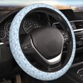 thumbnail image 6 of Bingfone Cute Goose On A Blue Sky Steering Wheel Cover - Universal 15 Inches Car Steering Wheel Covers Grip Auto Internal Accessories, 6 of 6