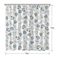 thumbnail image 5 of Fall Pumpkins Leaves Pattern Shower Curtain 72"x72" ,Bathroom Decorative Shower Curtains Set with 12 Hooks,Modern Waterproof Washable Shower Curtain, 5 of 6