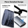 thumbnail image 6 of Gopgoy 2-in-1 SD Card Reader, SD 4.0 /Micro SD 4.0 Memory Card Adapter USB C & USB 3.0 Simultaneous Read/Write, SD Card Reader for iPhone 15/16/17, MacBook Pro, Laptop, PC, 6 of 7