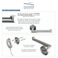 thumbnail image 7 of Transolid Tph Turin Wall Mounted Toilet Paper Holder - Brushed Stainless, 7 of 7