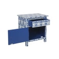 thumbnail image 3 of Mughal bone inlay bedside blue, bone inlay nightstand blue, bone inlay furniture, bone inlay tables, 3 of 4