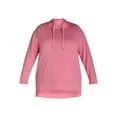 thumbnail image 5 of Terra & Sky Women's Plus Size Hooded Fleece Top, Sizes 0X-5X, 5 of 5