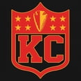 thumbnail image 3 of Kansas Shield T-shirt Champions Game Day Fantasy Football K.C. Fan Men's Tee, 3 of 7