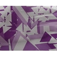 thumbnail image 5 of oneOone Georgette Viscose Fabric Triangle Geometric Print Fabric By The Yard 42 Inches Wide, 5 of 5