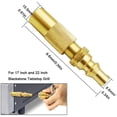thumbnail image 4 of Labymos 12FT Quick Connect RV Propane Hose with 1/4'' RV Quick Connect Fitting for 17”/22”, 4 of 7