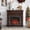 Cherry, variant on S-HOME Electric Fireplace Mantel Surround with 23 Inch Insert, Adjustable Flame, Remote Control for Home