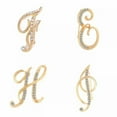 thumbnail image 5 of K-KED Fashion Crystal Letter Brooch Initial Lapel Pin Rhinestone 26 English Letters-G, 5 of 8