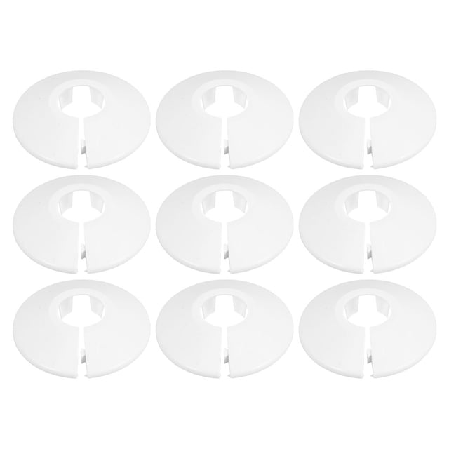 WHAMVOX 9Ud Cubiertas Para De Pared De ABS Duraderas Para Radiador Y Fontanería Fácil Instalación