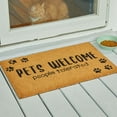 thumbnail image 2 of Park Designs Pets Welcome People Tolerated Doormat 1'6''x2'6'', 2 of 6