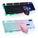 thumbnail image 1 of Kit Teclado Mouse Gamer Rgb Alambrico Led Multimedia Negro Petukita Box Tecnología anti-ghosting, 1 of 6