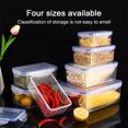 thumbnail image 4 of vankin Microwave-Safe Plastic Lunch Box with Airtight Lid, Stackable Food Storage Containers for Refrigerator Organization and Freshness Preservation, 4 of 7