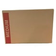thumbnail image 3 of 25 - Pack Medium Cardboard Moving Boxes 18x14x12 32 ECT With Handles, 3 of 5
