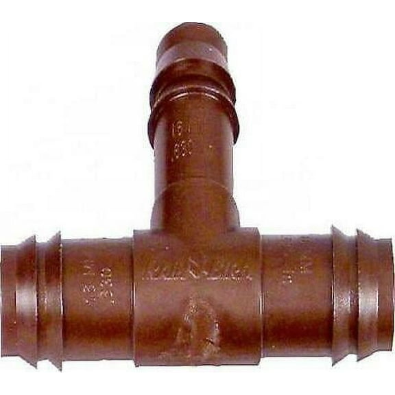 Rain Bird BT50-4PK Barbed Tee, 1/2" Tubing