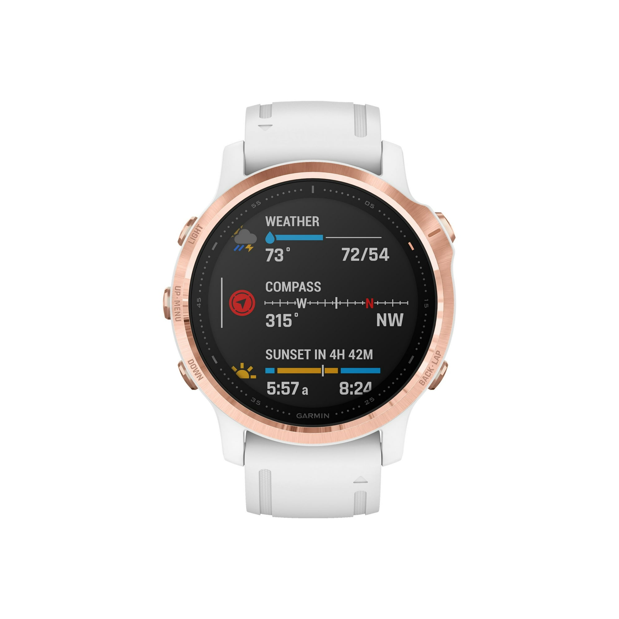 Garmin watch white rose gold hot sale