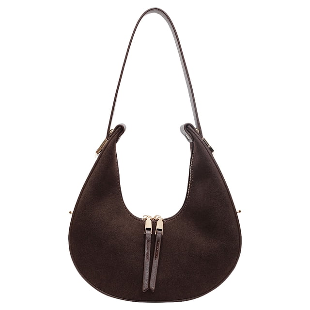 Mano Women Faux Suede Shoulder Store Ajustable para El Invierno Otoño