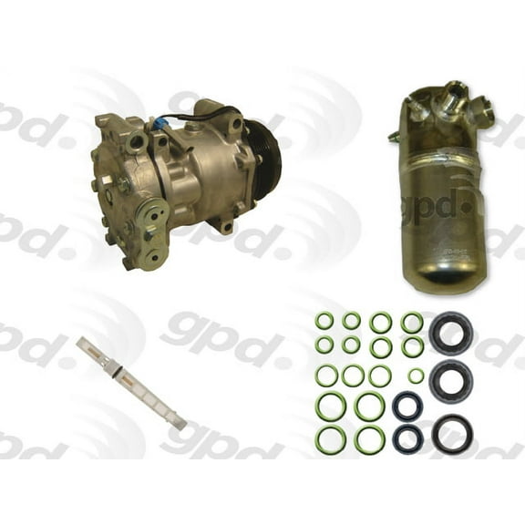 Global A/C Compressor Kit 9612775 Fits select: 1998 CHEVROLET EXPRESS G3500, 1998 CHEVROLET EXPRESS G1500