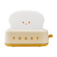 thumbnail image 2 of Linda luz nocturna - USB recargable y tostado LED Toast Bread Luces nocturnas, 2 of 8