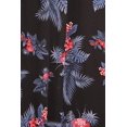 thumbnail image 4 of Women's Stylish Floral and Paisley Print Maxi Dress Skirt (Large, Navy-01), 4 of 4