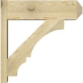 thumbnail image 3 of Ekena Millwork 8"W x 26"D x 26"H Balboa Rough Sawn Craftsman Outlooker, Douglas Fir, 3 of 4