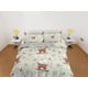 thumbnail image 2 of Ropa de cama de invierno lindo oso polar, juego de funda nórdica y funda de almohada, ropa de cama con cremallera,, 2 of 4
