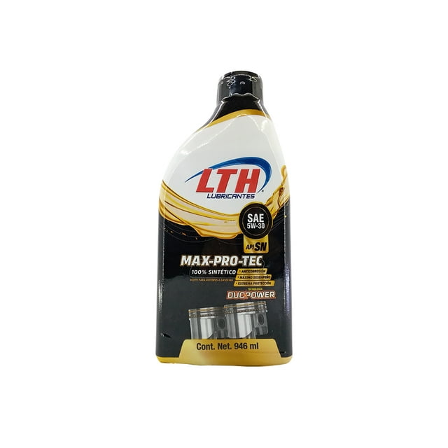 Aceite Sintético 5W30 API SN 946 ml LTH Max Pro Tec