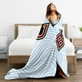 thumbnail image 5 of Bloomsburg University Logo Fleece Blanket, Very Soft Microfiber Flannel Blanket for Couch Warm and Cozy for All Seasons, 5 of 6