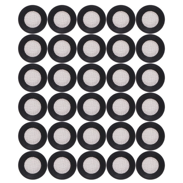 O-Ring Seal Washer Rings 30pcs Rubber Flat Gaskets O-Ring Seal Washer Rings Plumbing Faucet Washer Sealing Rings