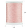 thumbnail image 4 of (3 pack) Hello Hobby Pigskin Beige 100% Polyester All Purpose Thread, 300 Yards, 4 of 6
