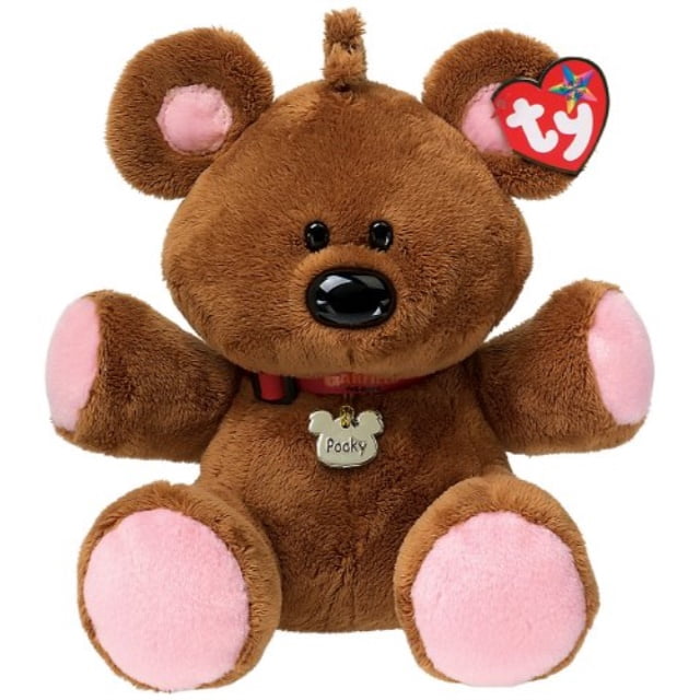 Ty Beanie Boos Pookie - Grey Monkey Plush Stuffed Animal, Super Soft & Cuddly