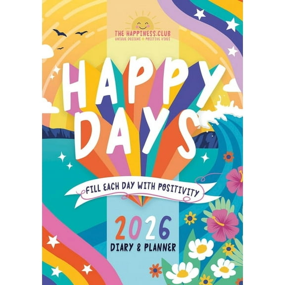 2026 the Happiness Club Diary Planner, (Paperback)