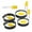 C, variant on Homerr Multipurpose Egg Mold Diverse Shape Kitchen Mold Easy Release Egg Ring Multi Purpose Round Shape Dishwasher Safe Fried Egg Breakfast Supply Available in 1Pc/2Pcs/4Pcs
