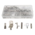 thumbnail image 1 of MasteelfCA 1 Box/160pcs Shelf Fixing Holders Cabinet Shelf Clapboard Support Fixing Pegs, 1 of 7