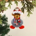 thumbnail image 2 of Mecorevxz Christmas Fabric Hanging Ornaments,Christmas Cute Doll Small Pendant Christmas Tree Hanging Decorations,Car Hanging Decoration(D), 2 of 7