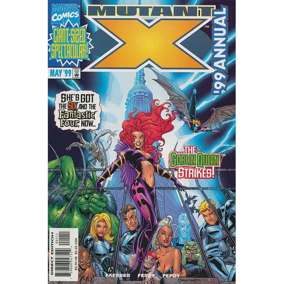 Mutant X (1st series) Annual #1999 VF ; Marvel Comic Book
