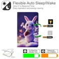 thumbnail image 2 of Allytech for Samsung Galaxy A7 Case 10.4" 2022/2020, Premium PU Leather Folio Stand Shell with Card Slots Holder Auto Sleep Wake Protective Wallet Case for SM-T500/T503/T505/T507, Strawberry Rabbit, 2 of 6