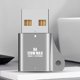 thumbnail image 1 of Adaptador USB C Adaptador USB a tipo C hembra Lector de tarjetas TF Transferencia de datos para auriculares Plata Likrtyny Para estrenar, 1 of 6