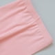 thumbnail image 4 of Odeerbi 1-7 Años Niñas Mallas de Punto de Canalé Con Ribete de Lechuga Mallas Elásticas Capris Pantalones de Verano Casual Cintura Elástica Pantimedias Recortadas, 4 of 6