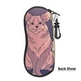 thumbnail image 3 of ZICANCN Sunglasses Soft Case, Cat Halloween Magic Neoprene Zipper Eyeglass Case for Men Women, 3 of 9