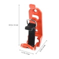 thumbnail image 2 of AURARMLET 2Pcs Metal Clamp for Shovel Rack Zinc Alloy Square Truck Owners Roof Rack Mounting, 2 of 5