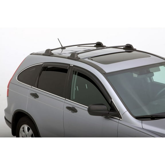 Auto Ventshade (AVS) by RealTruck Outside Mount Ventvisor / Window Deflectors Front & Rear Set 4 Pc. Set Compatible with 2007-2011 Honda CR-V